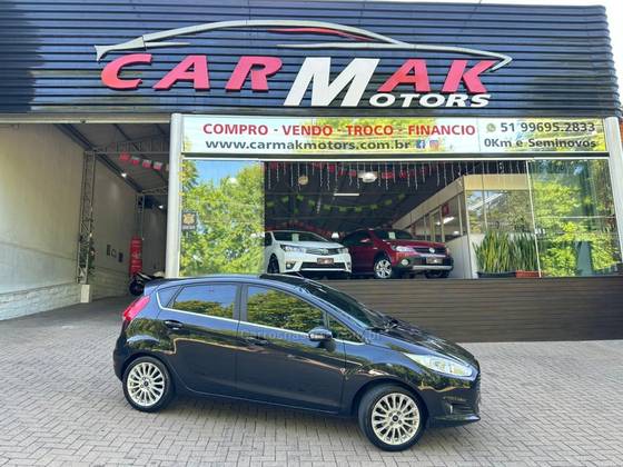 FORD FIESTA 1.6 TITANIUM HATCH 16V FLEX 4P POWERSHIFT